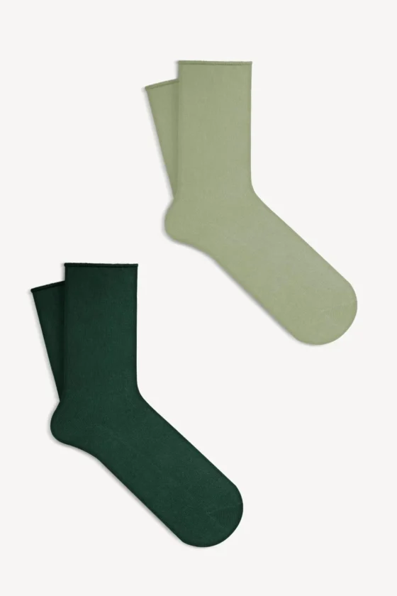 Mono Socks - 2 Pairs of Cotton Socks without Elastic - Image 4