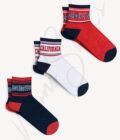 Mono Socks - 3'lü Los Angeles Kolej Spor Çorap