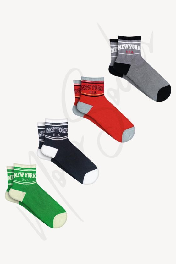 Mono Socks - 4 pairs of New York College Sports Socks