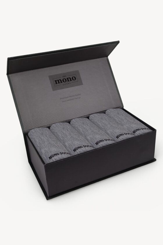 Mono Socks - 6-Piece Premium Boxed Seamless Flat Bamboo Booties Socks - Image 7