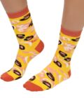 Mono Socks - Single Frutti Di Mare Pizza Cotton Socks - Image 3