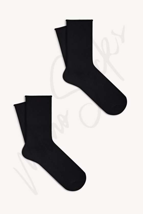 Mono Socks - 2 Pairs of Cotton Socks without Elastic - Image 2